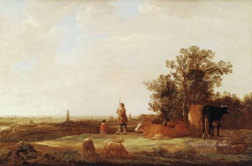 アエルベルト・カイプ Painting - 素朴な田園地帯の画家 アルバート・カイプ